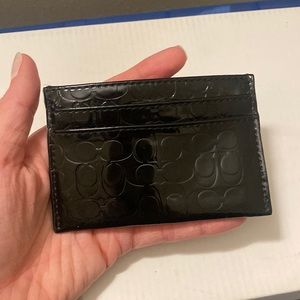Coach card holder